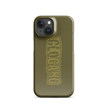Load image into Gallery viewer, Glo Font iPhone case olive
