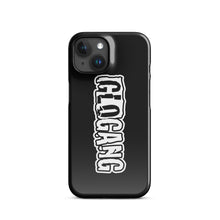 Load image into Gallery viewer, Glo Font iPhone case Black