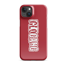 Load image into Gallery viewer, Glo Font iPhone case Red