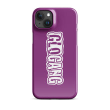 Load image into Gallery viewer, Glo Font iPhone case Purple