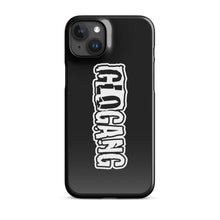 Load image into Gallery viewer, Glo Font iPhone case Black