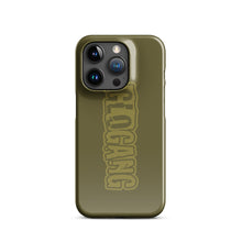 Load image into Gallery viewer, Glo Font iPhone case olive