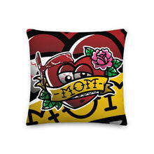 Load image into Gallery viewer, Mom heart Premium Pillow