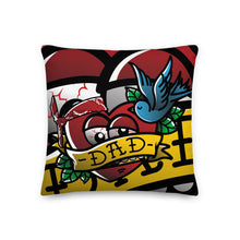 Load image into Gallery viewer, Dad Heart Premium Pillow