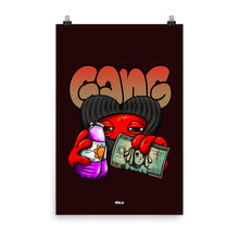 Load image into Gallery viewer, ski mask heart Poster