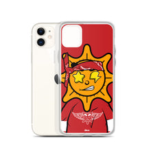 Load image into Gallery viewer, Red Bandana glo iPhone Case