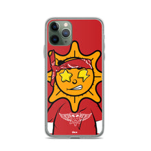 Load image into Gallery viewer, Red Bandana glo iPhone Case