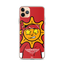 Load image into Gallery viewer, Red Bandana glo iPhone Case