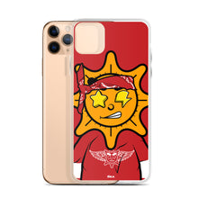 Load image into Gallery viewer, Red Bandana glo iPhone Case