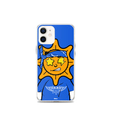Load image into Gallery viewer, Blue Bandana glo iPhone Case