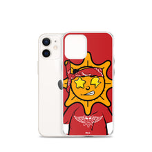 Load image into Gallery viewer, Red Bandana glo iPhone Case