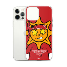 Load image into Gallery viewer, Red Bandana glo iPhone Case