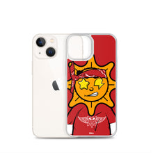 Load image into Gallery viewer, Red Bandana glo iPhone Case