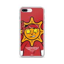 Load image into Gallery viewer, Red Bandana glo iPhone Case