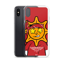 Load image into Gallery viewer, Red Bandana glo iPhone Case