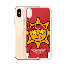 Load image into Gallery viewer, Red Bandana glo iPhone Case