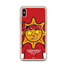 Load image into Gallery viewer, Red Bandana glo iPhone Case