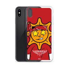 Load image into Gallery viewer, Red Bandana glo iPhone Case