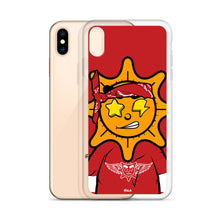 Load image into Gallery viewer, Red Bandana glo iPhone Case