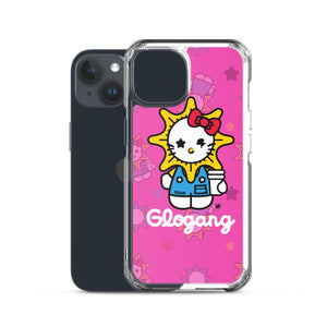 Hello Glo Kitty 2 Pink Clear Case for iPhone®