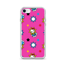 Load image into Gallery viewer, Hello Glo Kitty Pink Clear Case for iPhone
