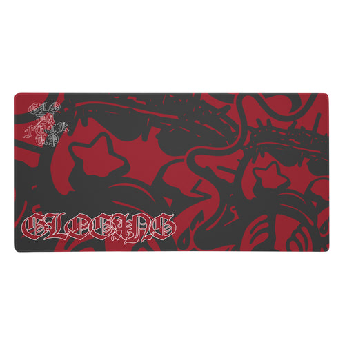 Glo The Fuck Up  mouse pad Red