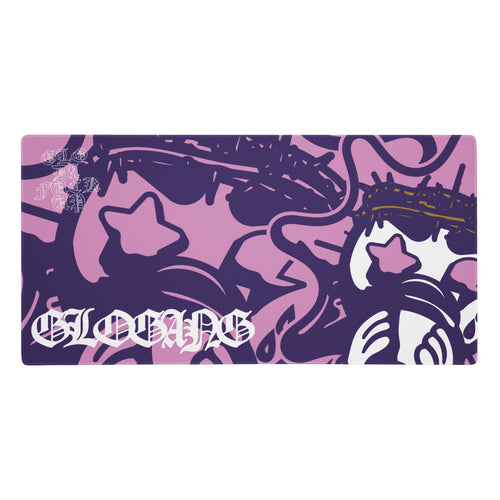 Glo The Fuck Up mouse pad Purple