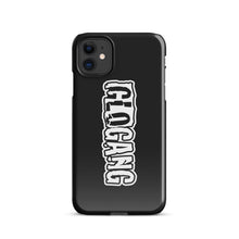 Load image into Gallery viewer, Glo Font iPhone case Black