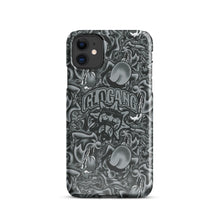 Load image into Gallery viewer, Sol Tongue Greyscale iPhone case