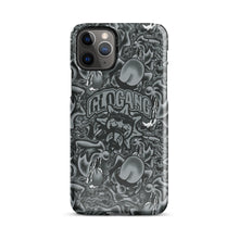 Load image into Gallery viewer, Sol Tongue Greyscale iPhone case