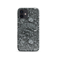 Load image into Gallery viewer, Sol Tongue Greyscale iPhone case