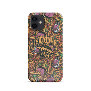 Sol Tongue Orange iPhone case