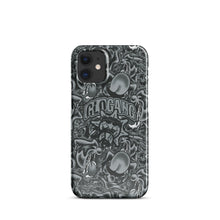 Load image into Gallery viewer, Sol Tongue Greyscale iPhone case