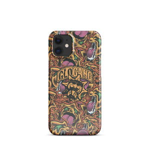 Sol Tongue Orange iPhone case