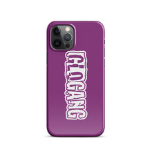 Load image into Gallery viewer, Glo Font iPhone case Purple
