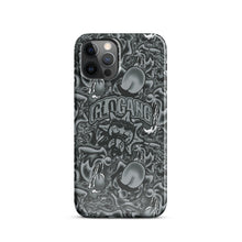 Load image into Gallery viewer, Sol Tongue Greyscale iPhone case