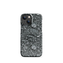 Load image into Gallery viewer, Sol Tongue Greyscale iPhone case