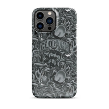 Load image into Gallery viewer, Sol Tongue Greyscale iPhone case