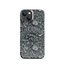 Load image into Gallery viewer, Sol Tongue Greyscale iPhone case