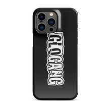 Load image into Gallery viewer, Glo Font iPhone case Black