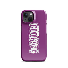Load image into Gallery viewer, Glo Font iPhone case Purple