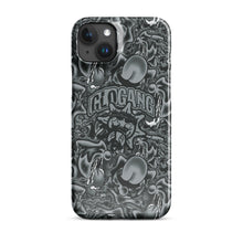 Load image into Gallery viewer, Sol Tongue Greyscale iPhone case