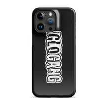 Load image into Gallery viewer, Glo Font iPhone case Black