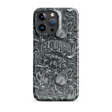 Load image into Gallery viewer, Sol Tongue Greyscale iPhone case