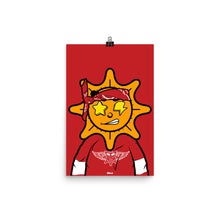 Load image into Gallery viewer, Glo Man in Red Bandana Poster