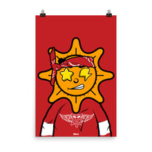 Load image into Gallery viewer, Glo Man in Red Bandana Poster