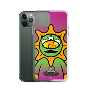 Glo Alien Mask iPhone Case