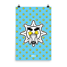 Load image into Gallery viewer, Star Bolt Poster white