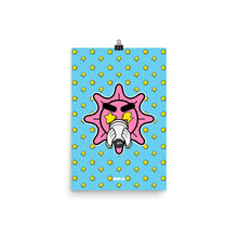 Load image into Gallery viewer, Star Bolt Poster Pink