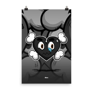 Heartbreak Poster (black)